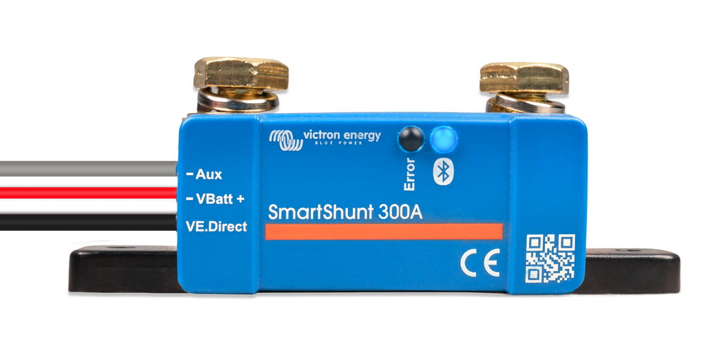 Victron Smart Shunt 300A Battery Monitor with Bluetooth IP65 Waterproof