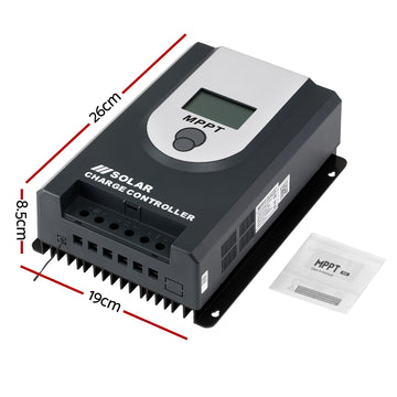 Giantz 50A MPPT Solar Charge Controller 12V/24V with Bluetooth