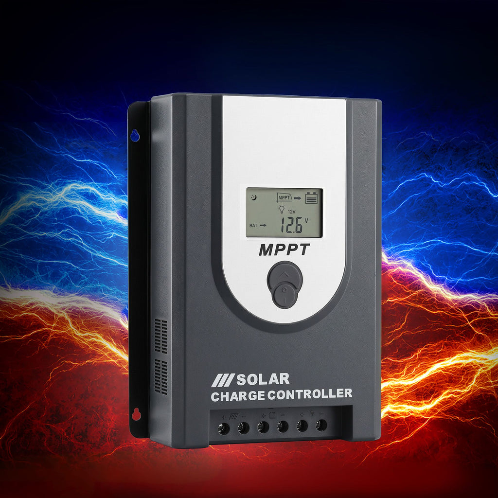 Giantz 50A MPPT Solar Charge Controller 12V/24V with Bluetooth
