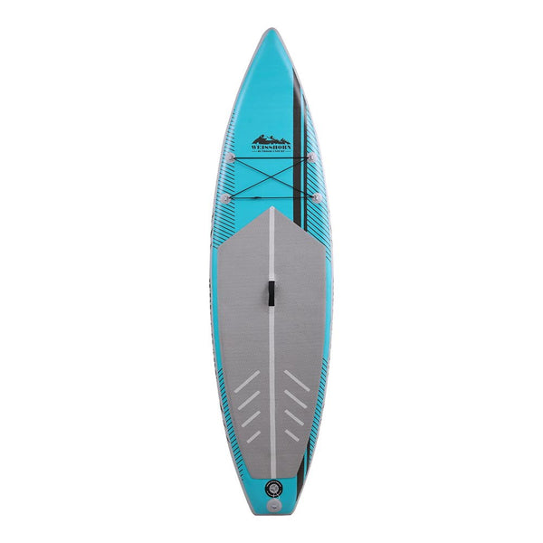 Weisshorn 10.5ft Inflatable Stand Up Paddle Board - Green