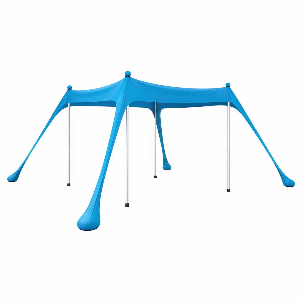 Weisshorn 3x3m Beach Sun Shelter UPF 50+ (Up to 8 People)