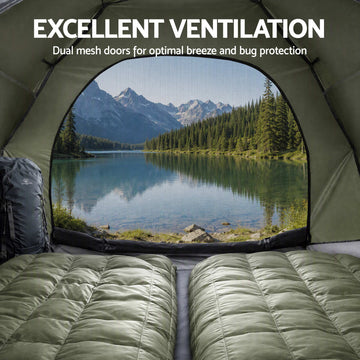 Weisshorn 2 Person Instant Pop Up Tent