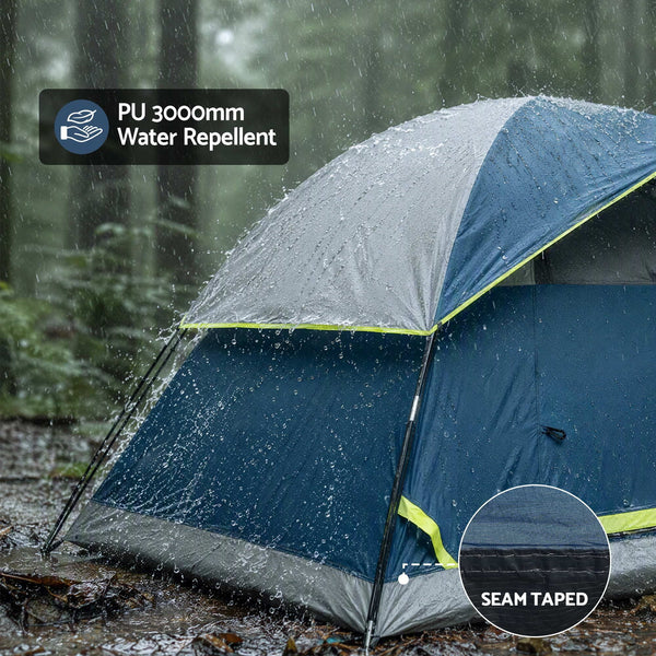 Weisshorn 2 Person Lightweight Dome Tent