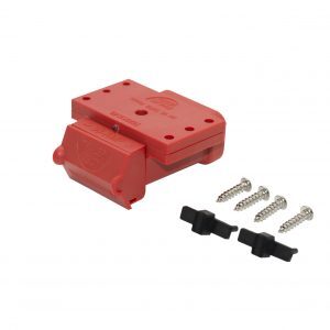 Trailer Vision 175A Black Exterior Connector Cover Assembly - Surface Mount