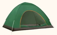 200×100×110cm Green Camping Tent Automatic Pop Up Beach Tent Wind Shelter Waterproof Spacious Easy Set Up