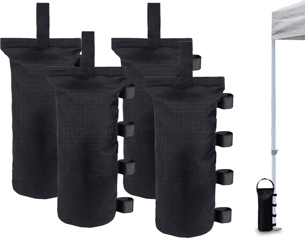 Weights for Pavilion - Waterproof Sandbags for Tent - 4 Pieces - Stand Protection Set - Weight Bag - Sandbags - Thickened Sandbag - Sandbags for Tent - Weight Bags - Party Tent - Weighted Base - ø15cm - Awning/Tent - Windproof - Thick