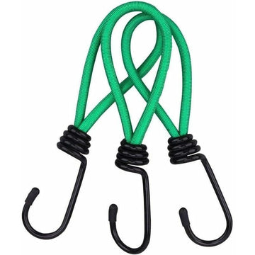 16 Pieces Rubber Straps with Hooks, Tent Rubber Hook, Camping Tent Hook Rubber Strap, for Camping, Tarpaulins, Awnings, 