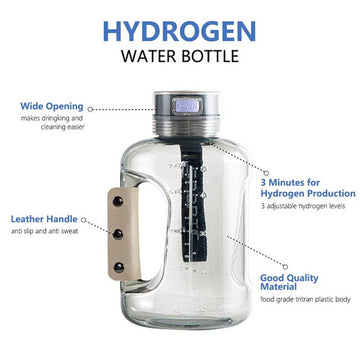 Hydrogen Water Bottle 1.5L Portable Generator (V201-RHD1500GU8AU)