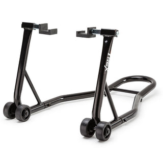 T-REX Heavy-Duty Rear Motorcycle Paddock Stand with Fork Lift