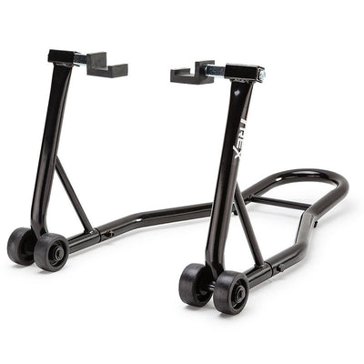 T-REX Heavy-Duty Rear Motorcycle Paddock Stand with Fork Lift