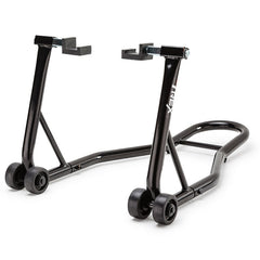 T-REX Heavy-Duty Rear Motorcycle Paddock Stand with Fork Lift