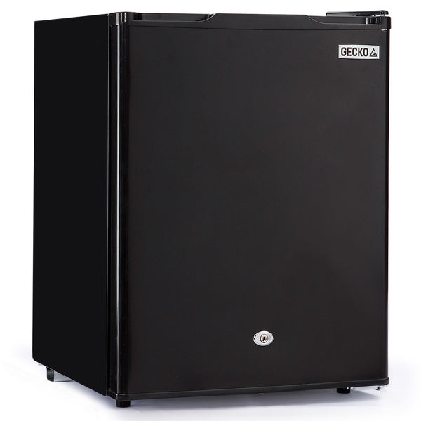 GECKO 70L Portable Fridge Freezer Camping Caravan Car Fridges 12V/24V , Black