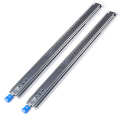 24in Pair 150KG Heavy Duty Drawer Slides Rails Runners Locking Ball Bearing