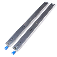 26in Pair 150KG Heavy Duty Drawer Slides Rails Runners Locking Ball Bearing