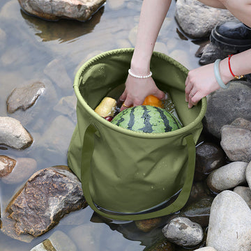 13L Folding Camping Bucket – Collapsible Portable Storage