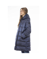 Baldinini Trend Women's Light Blue Nylon Jackets & Coat - M