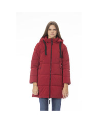 Baldinini Trend Women's Red Polyester Jackets & Coat - S