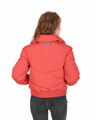 Hugo Boss Women's Red Polyamide Jacket in Red - XS