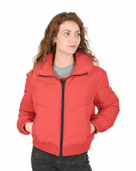 Hugo Boss Women's Red Polyamide Jacket in Red - S