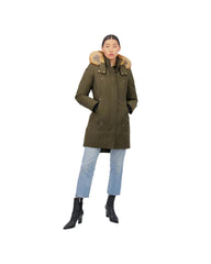 Moose Knuckles Women's Army Cotton Jackets & Coat - S