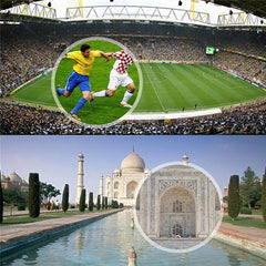 Professional 8x32 Binoculars for Camping Hunting and Traveling - Waterproof with Night Vision