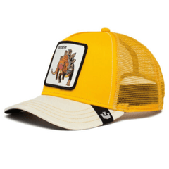 Goorin Bros Trucker Animal Farm Baseball Hat Cap - Roofed Lizard Yellow