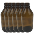 12-Pack 600ml Brown Glass Plinking Shooting Target Bottles