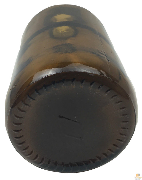 12-Pack 600ml Brown Glass Plinking Shooting Target Bottles