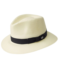 BAILEY Spencer Lite Straw Hat Summer Sun MADE IN USA Trilby Fedora 63200 - Natural - L