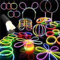 Glow Sticks Bulk Pack 15 — Neon Necklaces for Camping and Outdoor
