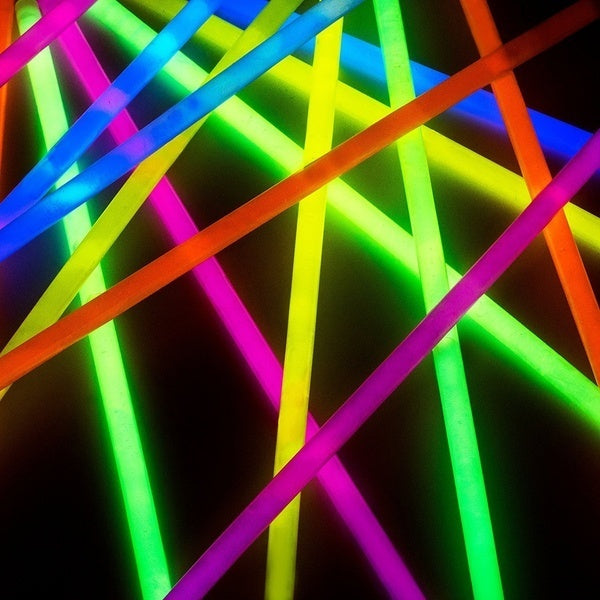 Glow Sticks Bulk Pack 15 — Neon Necklaces for Camping and Outdoor