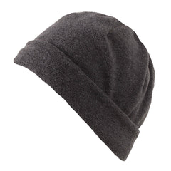 DENTS Plain Winter Beanie Polar Fleece Warm Pull On 1-4000 - Charcoal - Medium