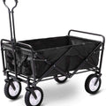 Foldable Collapsible Wagon Cart Garden Beach Outdoor Shopping Trolley Fishing Camping