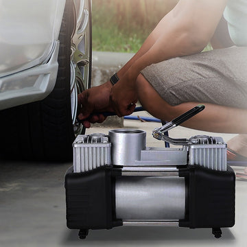 Randy & Travis 12V Portable Air Compressor 85L/min 4WD Tyre Inflator