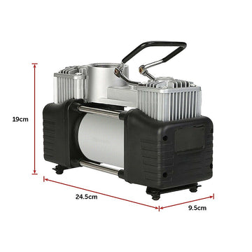 Randy & Travis 12V Portable Air Compressor 85L/min 4WD Tyre Inflator