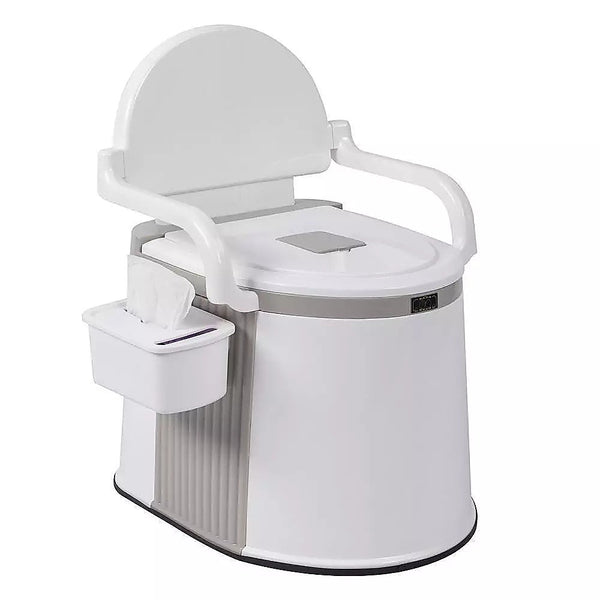 19L Portable Camping Toilet with Flush Pump