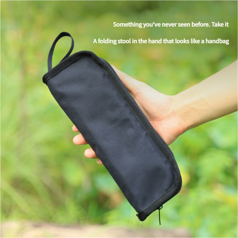 Outdoor Ultralight Folding Camping Chair - Dark Green