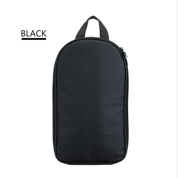 Portable Kitchen Utensil Storage Bag - Lightweight Organizer for Camping and Outdoor Cooking, Black