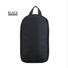 Portable Kitchen Utensil Storage Bag - Lightweight Organizer for Camping and Outdoor Cooking, Black