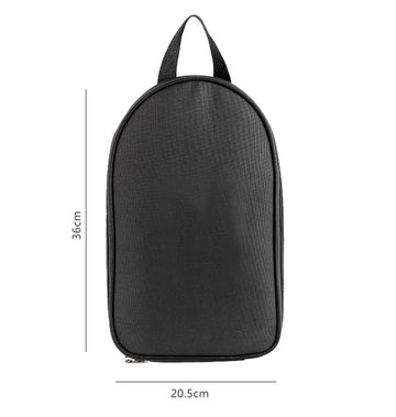 Portable Kitchen Utensil Storage Bag - Lightweight Organizer for Camping and Outdoor Cooking, Black
