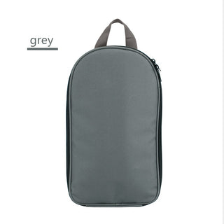 Portable Kitchen Utensil Storage Bag - Lightweight Organizer for Camping and Outdoor Cooking, Gray