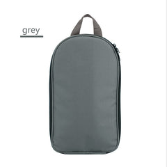 Portable Kitchen Utensil Storage Bag - Lightweight Organizer for Camping and Outdoor Cooking, Gray