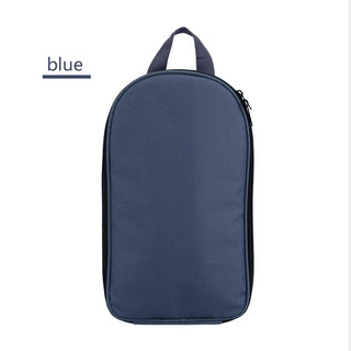 Portable Kitchen Utensil Storage Bag - Lightweight Organizer for Camping and Outdoor Cooking,Blue