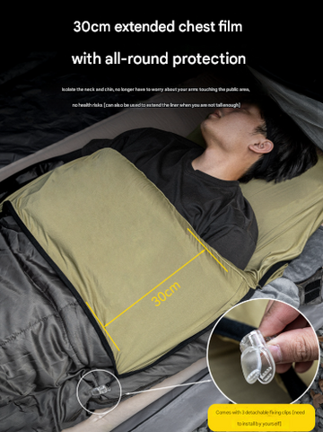 Elosung Stretch Sleeping Bag Liner - Khaki