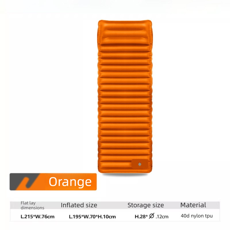 Elosung Ultralight TPU Sleeping Pad 195 x 70 x 10cm - Orange