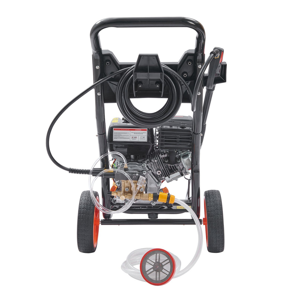 VEVOR Gas Pressure Washer Gas Powered Washer 3600 PSI 2.6 GPM 210cc 5 Nozzles