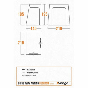 Vango Driveaway Awning Bedroom - BR001