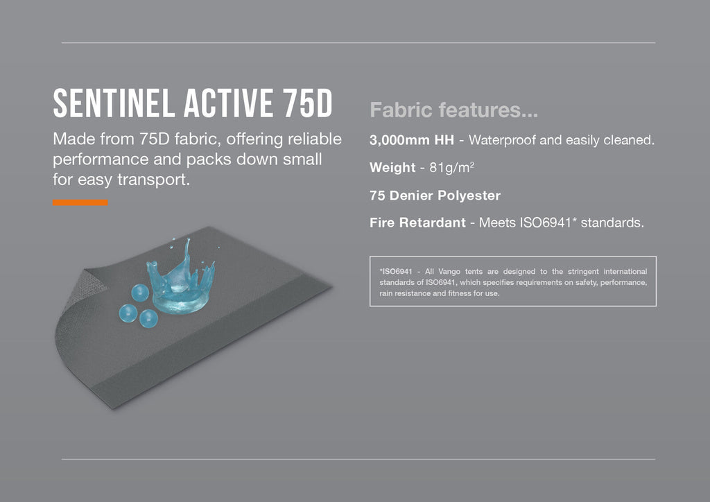 Vango Cove III Poled Awning Mid - 14.30kg