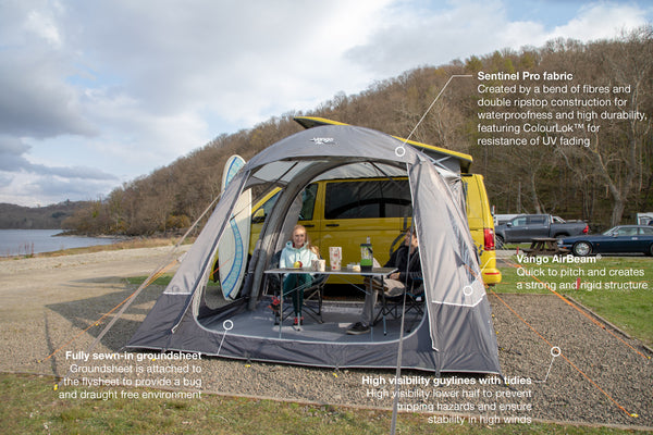 Kela V Airaway Vehicle Awning Low - 18.30kg by Vango