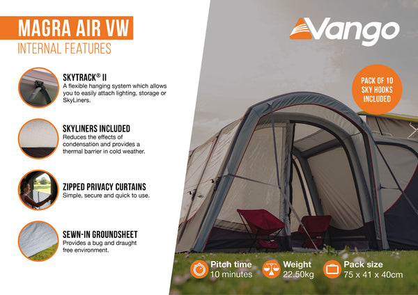 Magra Air VW Inflatable Awning - 22.5kg by Vango